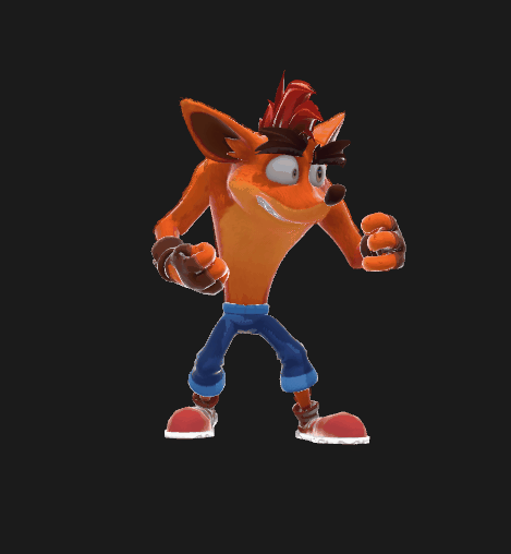 Crash Bandicoot Smash bros style render (Update) by
